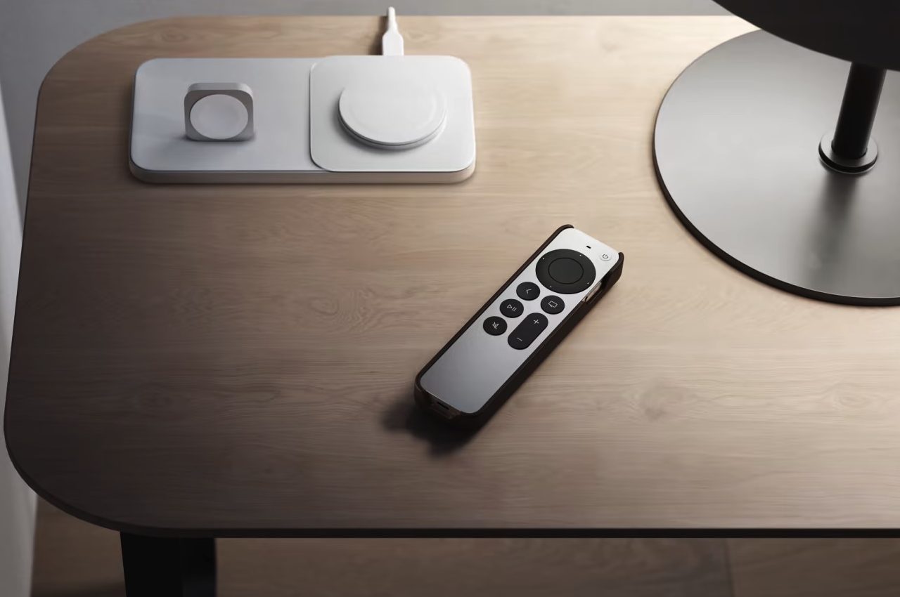 Nomad Leather Cover Siri Remote Control