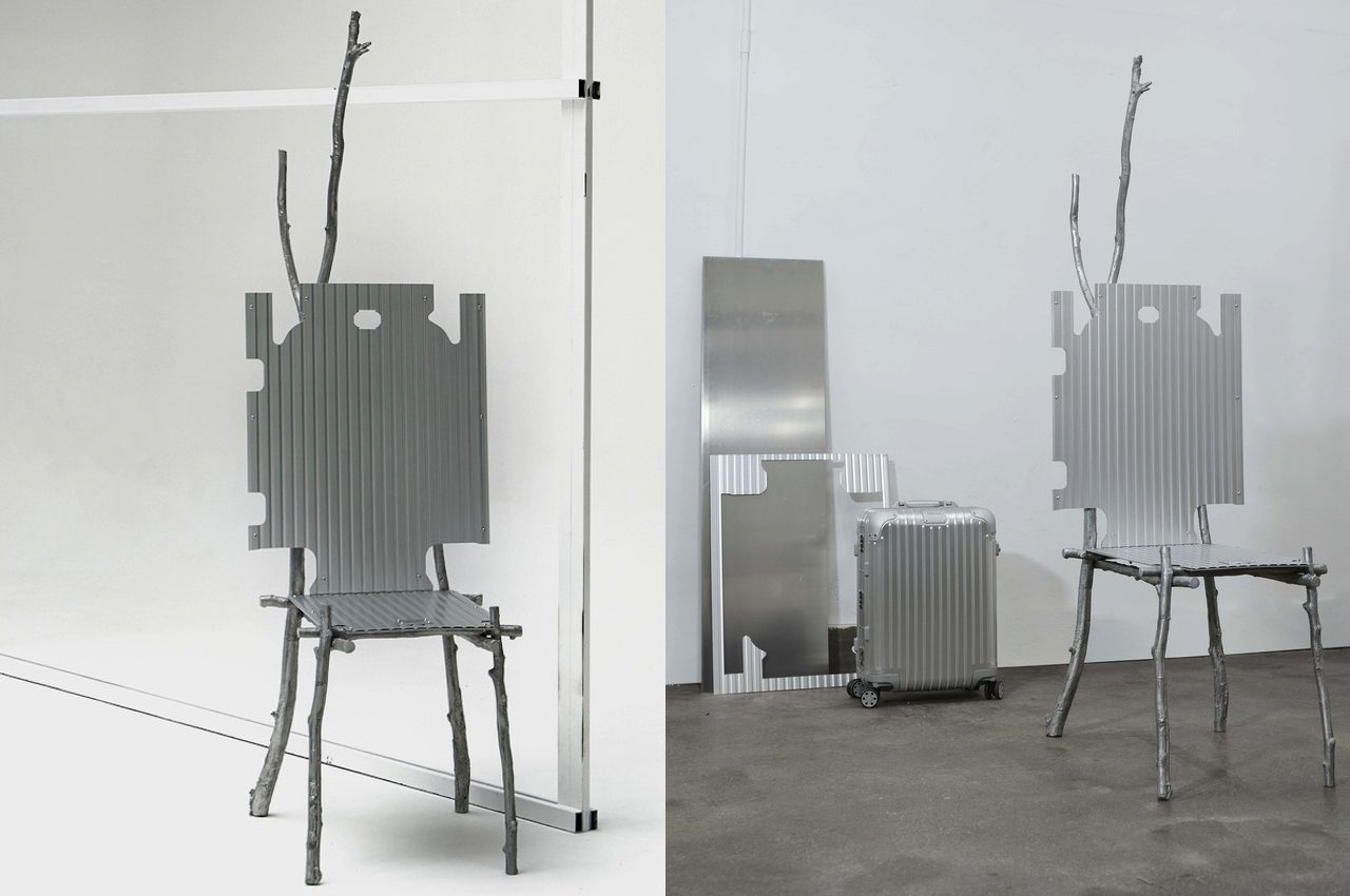 RIMOWA Lee Sisan Neo-primitive Aluminum Chair Materials