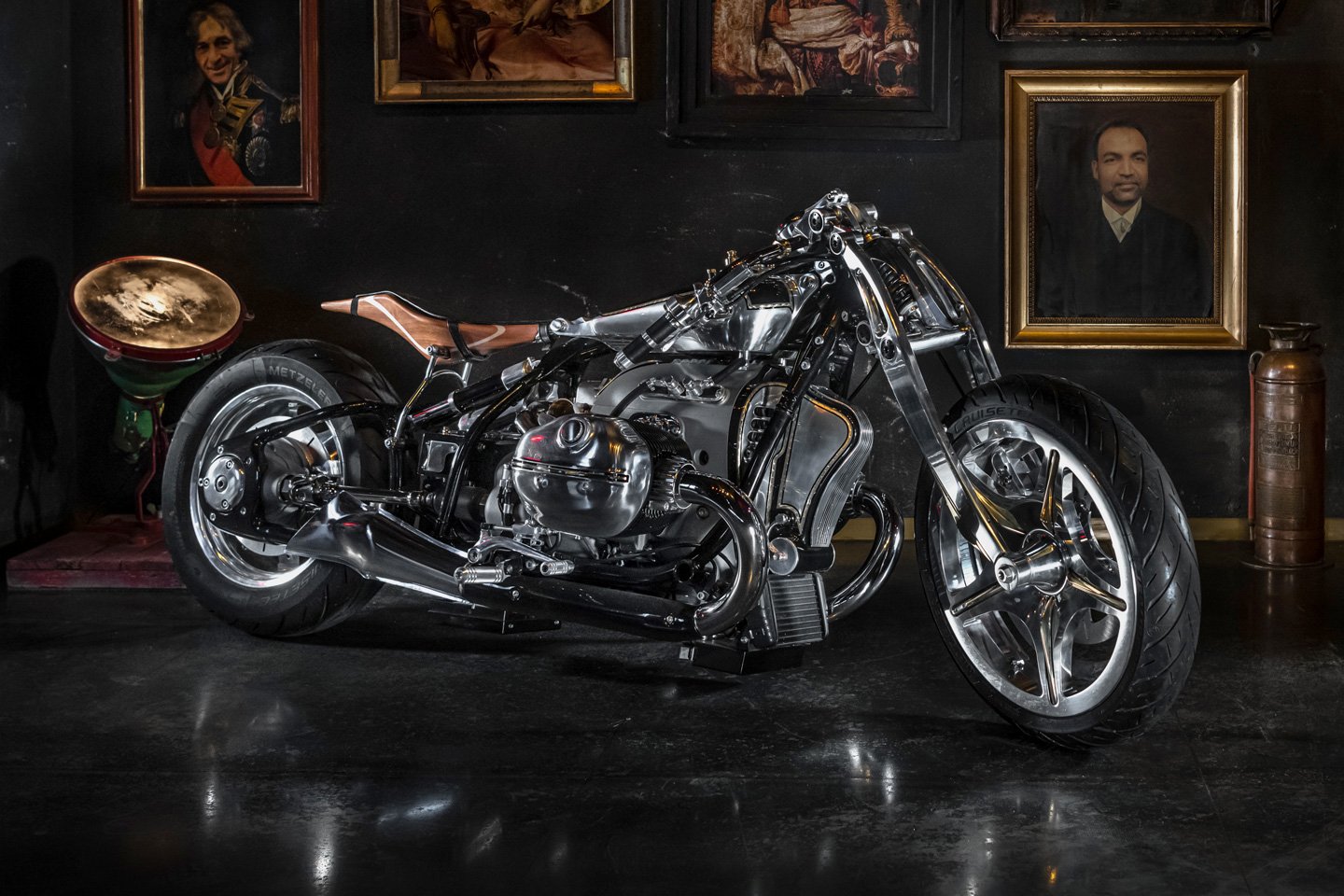 #Absolutely stunning steampunk BMW R 18 custom motorcycle was machined and finished entirely by hand