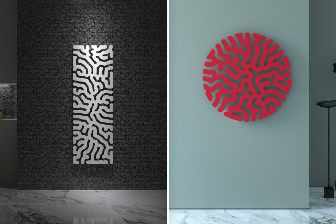 Coral-inspired radiator turns an industrial appliance into an organic artpiece