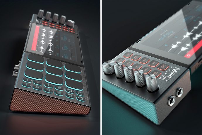 Nintendo Switch as an electronic music production kit uses modular Akai Pro MPC ‘Joy-Cons’