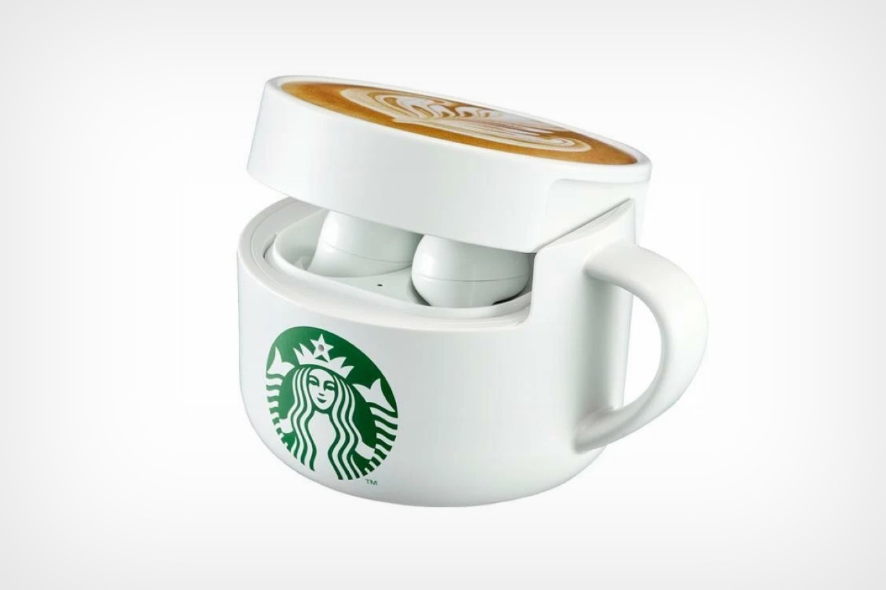 Samsung and Starbucks collaborated over coffee-cup-shaped Galaxy Buds… and  I'm thoroughly confused - Yanko Design