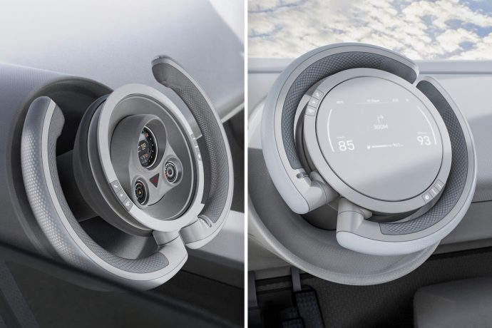 Hate the steering yoke? This dynamic steering wheel design gives you the benefits of a yoke and wheel