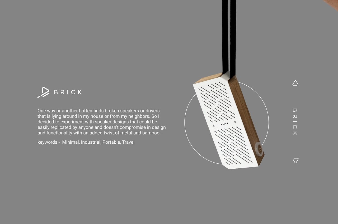 BRICK Speaker Concept