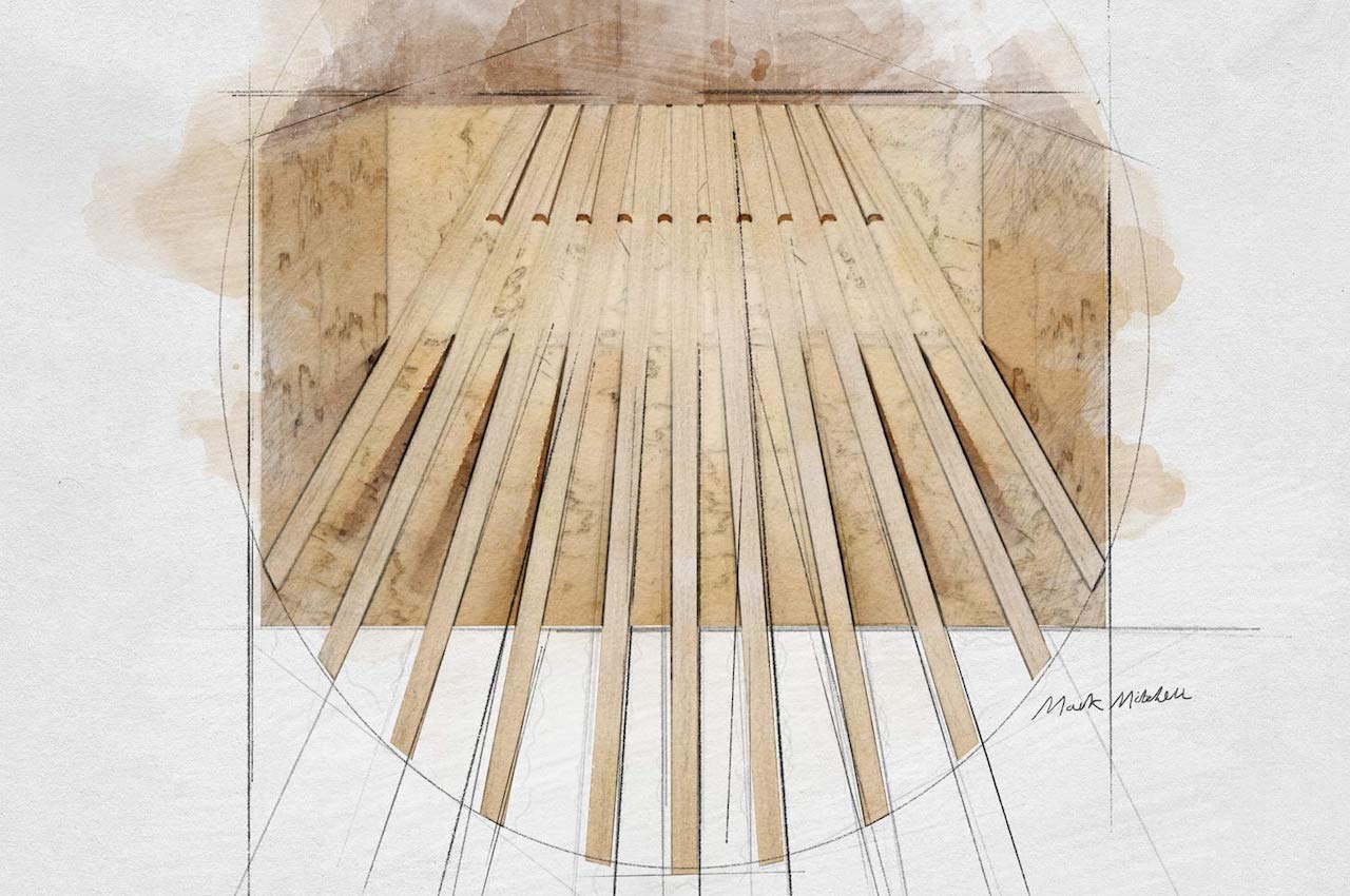 Sunbeam Side Table Sketch 2