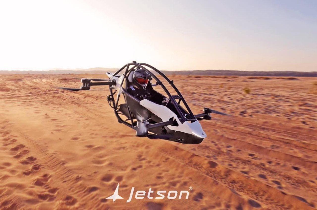 #Jetson ONE flying car demonstrates the future of personal commuting