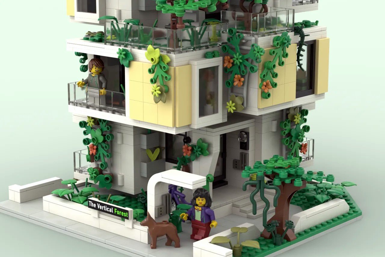 LEGO Stefano Boeri Vertical Forest Milan