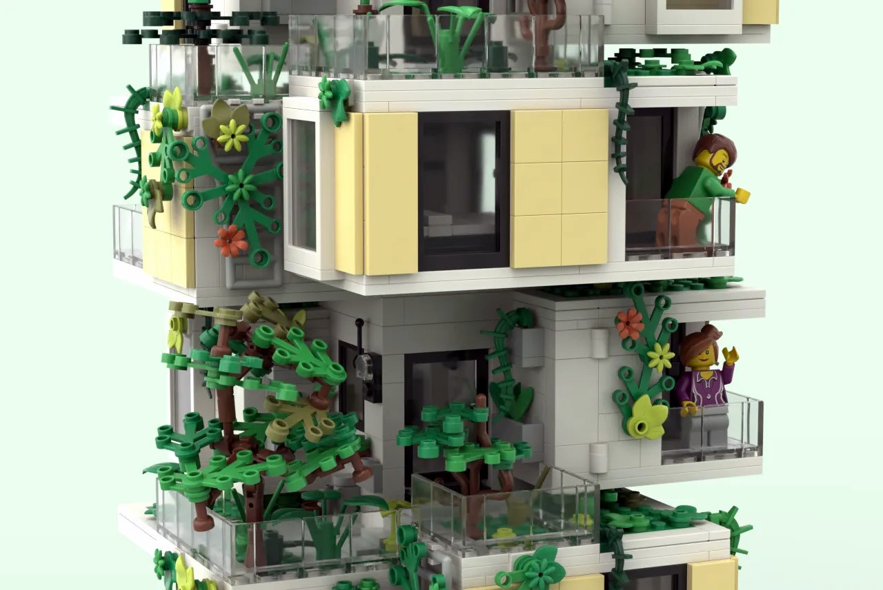 LEGO Stefano Boeri Vertical Forest Milan