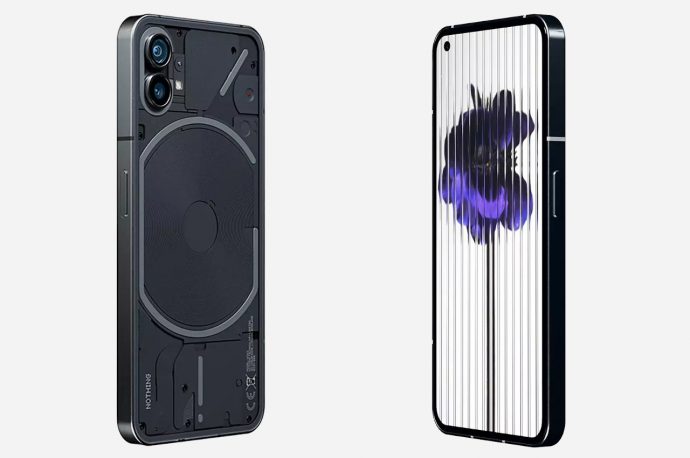 Nothing Phone(1) looks a little busier in black