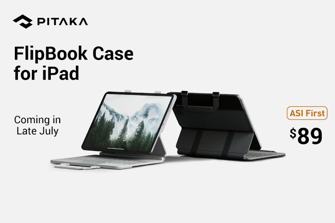 FlipBook Case for iPad with Magic Keyboard - PITAKA