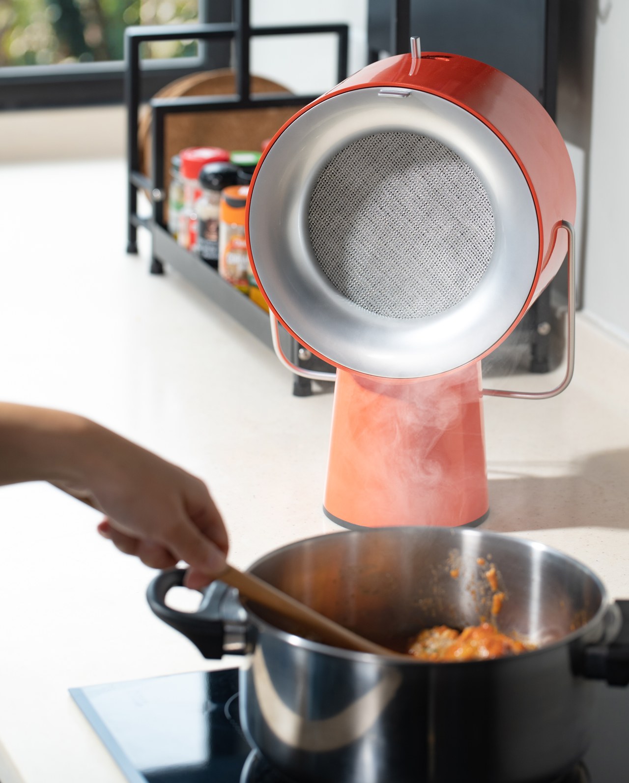 AirHood: The World's First Portable Kitchen Air Cleaner