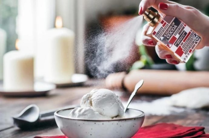 These perfume toppings for ice-cream are designed to enhance their smell and taste
