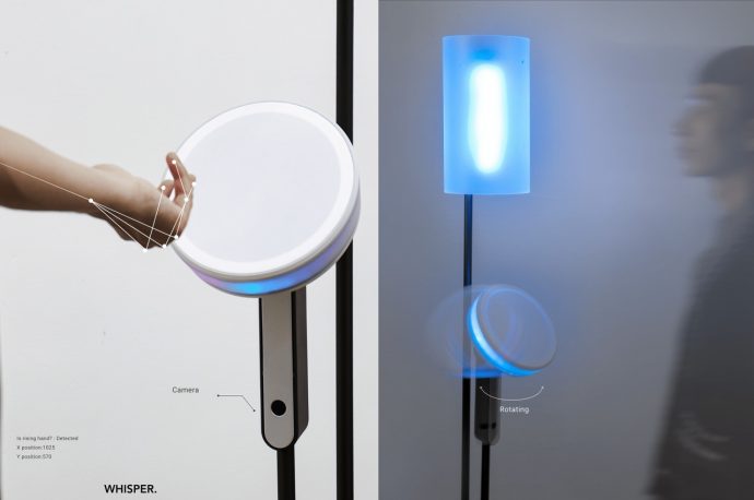 This audio and visual device creates an immersive experience for individuals and groups
