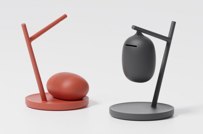 This coin bank lets you really feel the fruits of your savings