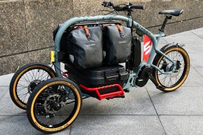 This multi-level Japanese cargo trike is high on storage space and low on gimmicks