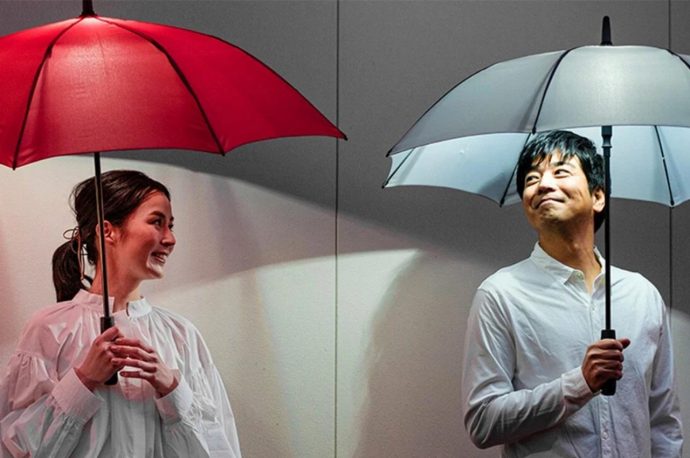Umbrella Lantern has LED lights to help illuminate your way