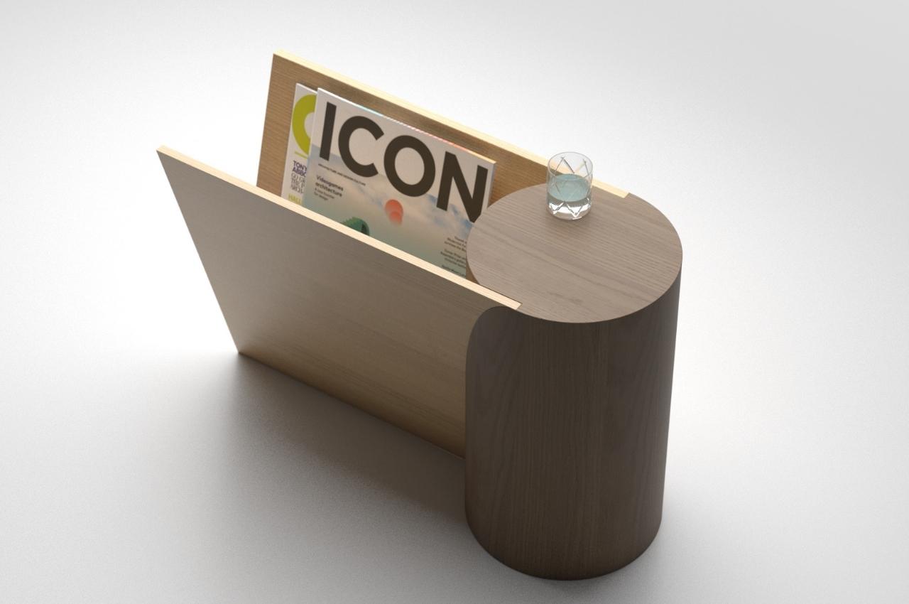 #Union brings you side table and magazine rack in one