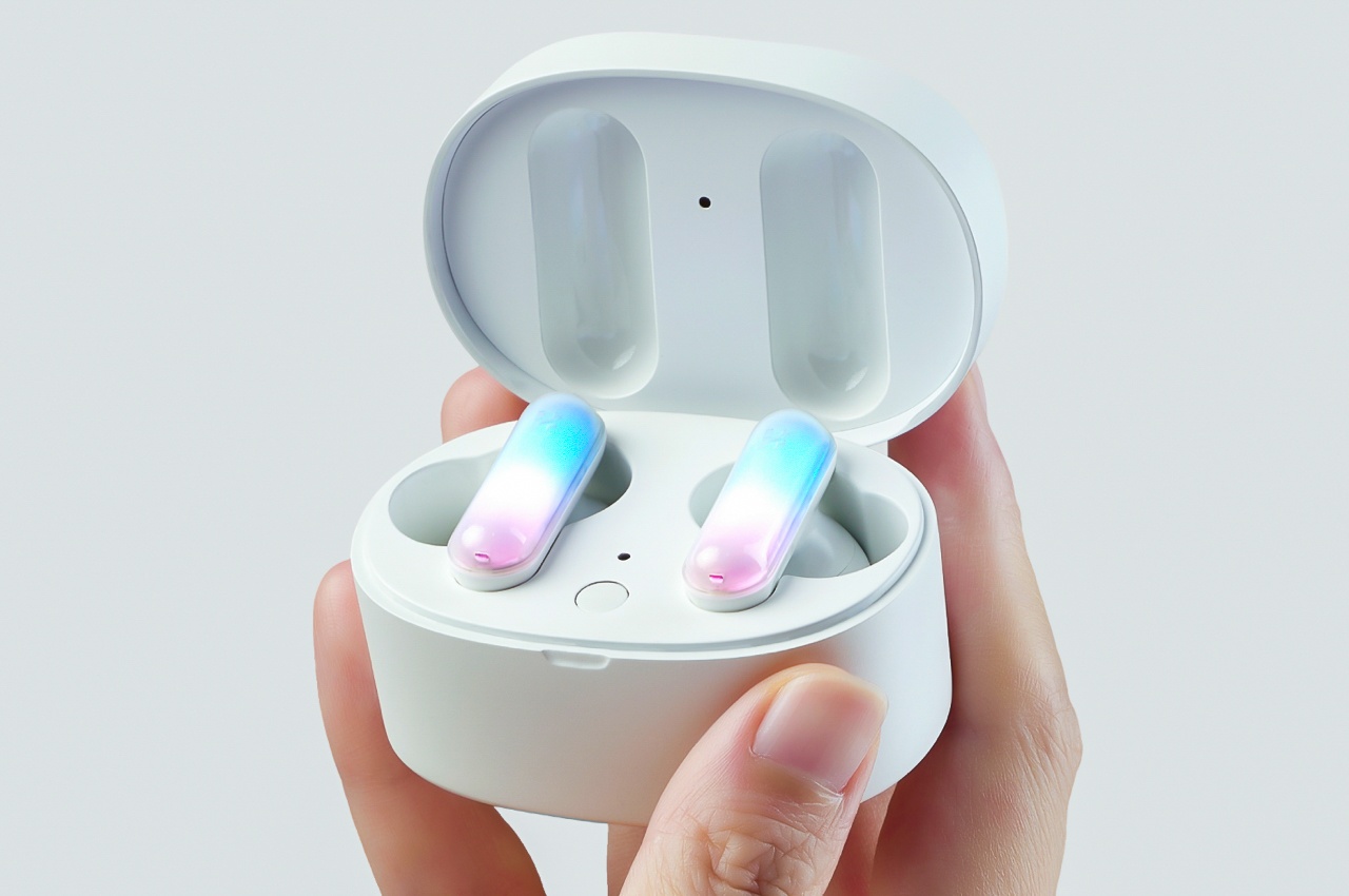 #GPods TWS earbuds use light control to let your unique soul shine through