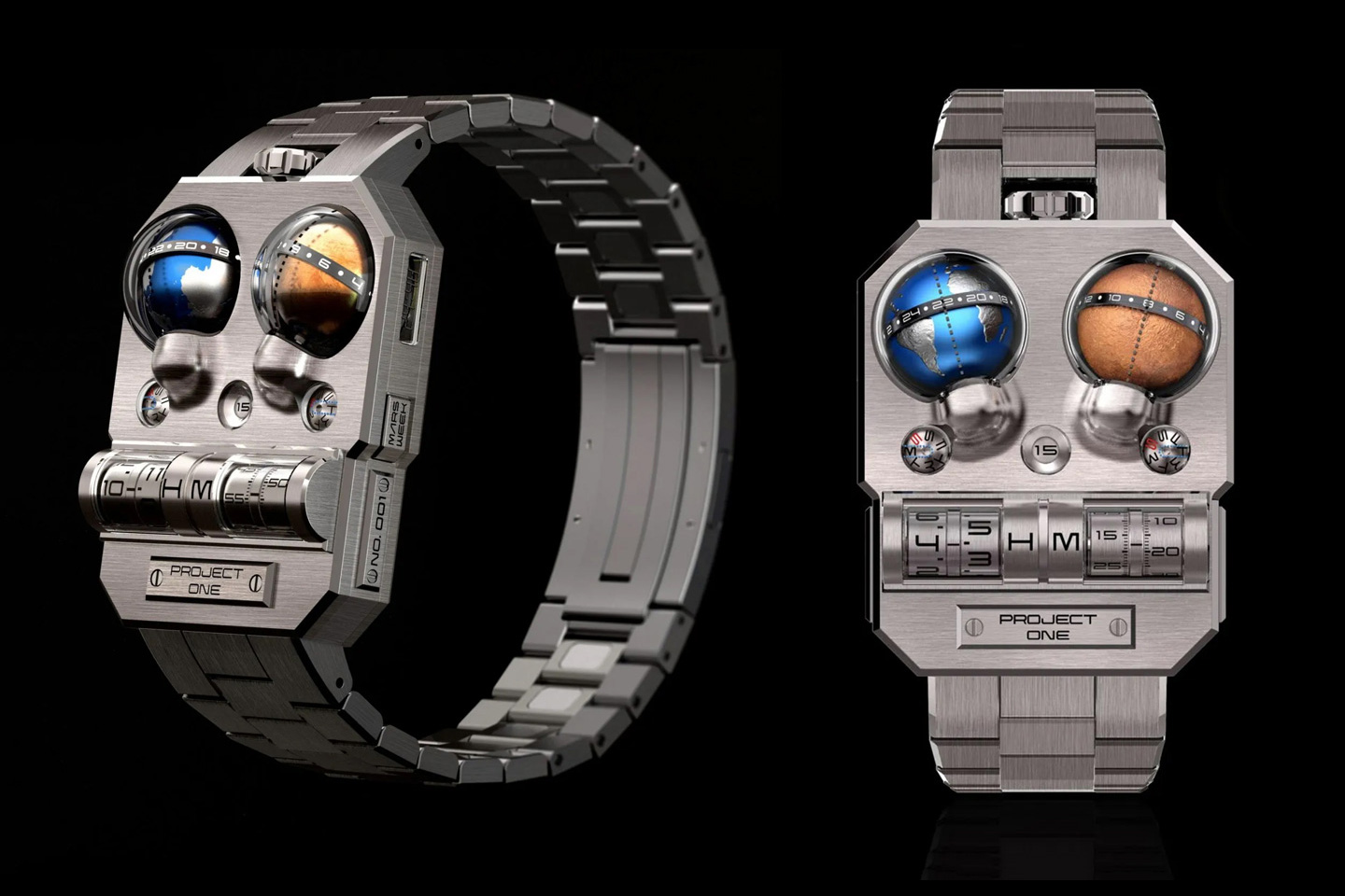 #This interstellar wristwatch simultaneously tells you what time it is on Earth and Mars