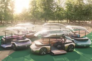 AKXY2 is a sustainable car concept that wants to turn every trip into a picnic