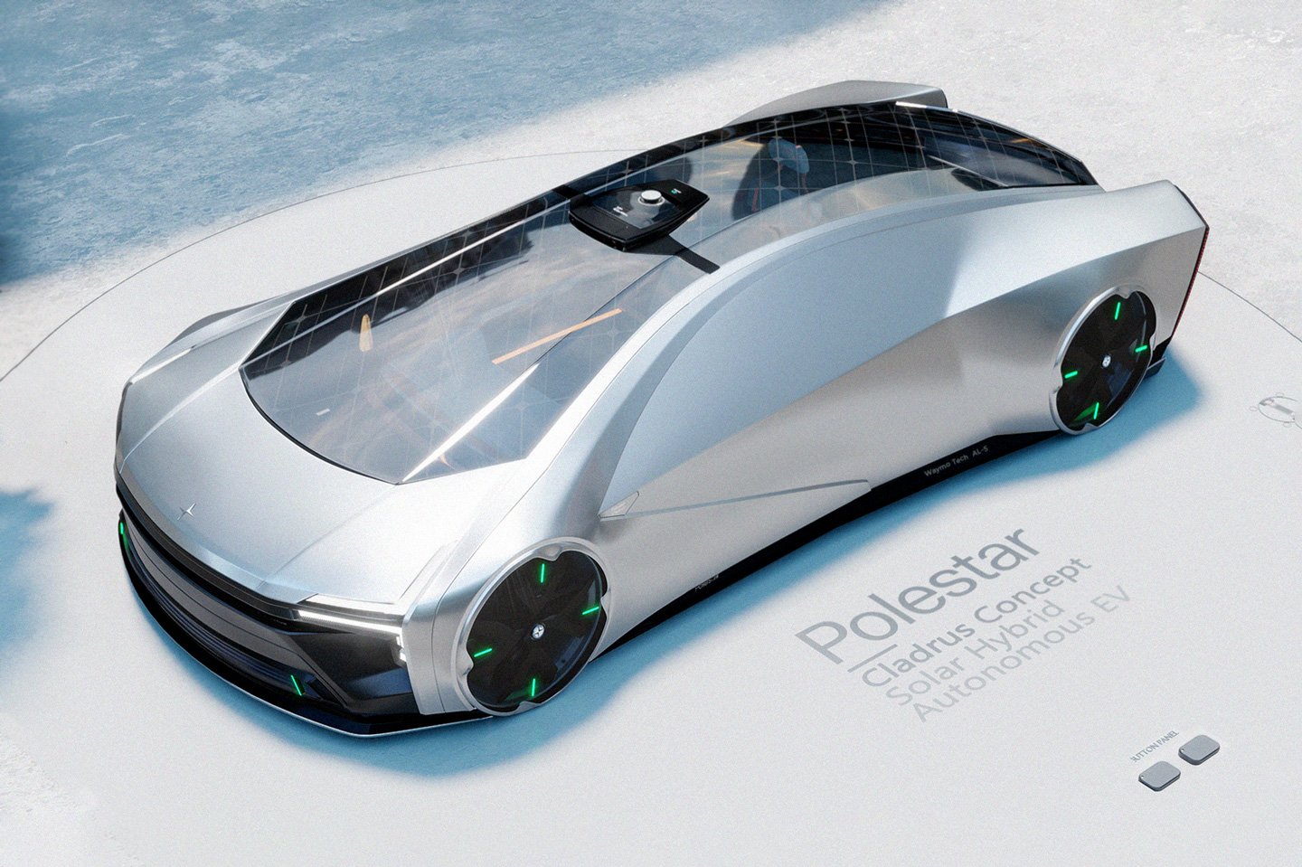 #The Polestar Cladrus Concept runs partially on solar power, making it the company’s cleanest car yet