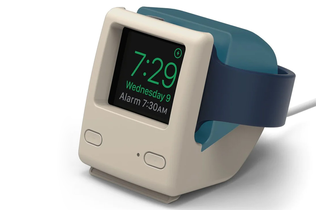 #Elago W4 Apple Watch night stand is fun way to add some throwback to the 90s iMac