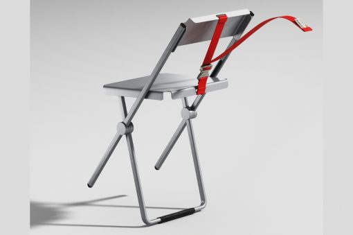 The 'Pad' transforms from a simple flat wooden slab to a complete folding  chair! - Yanko Design