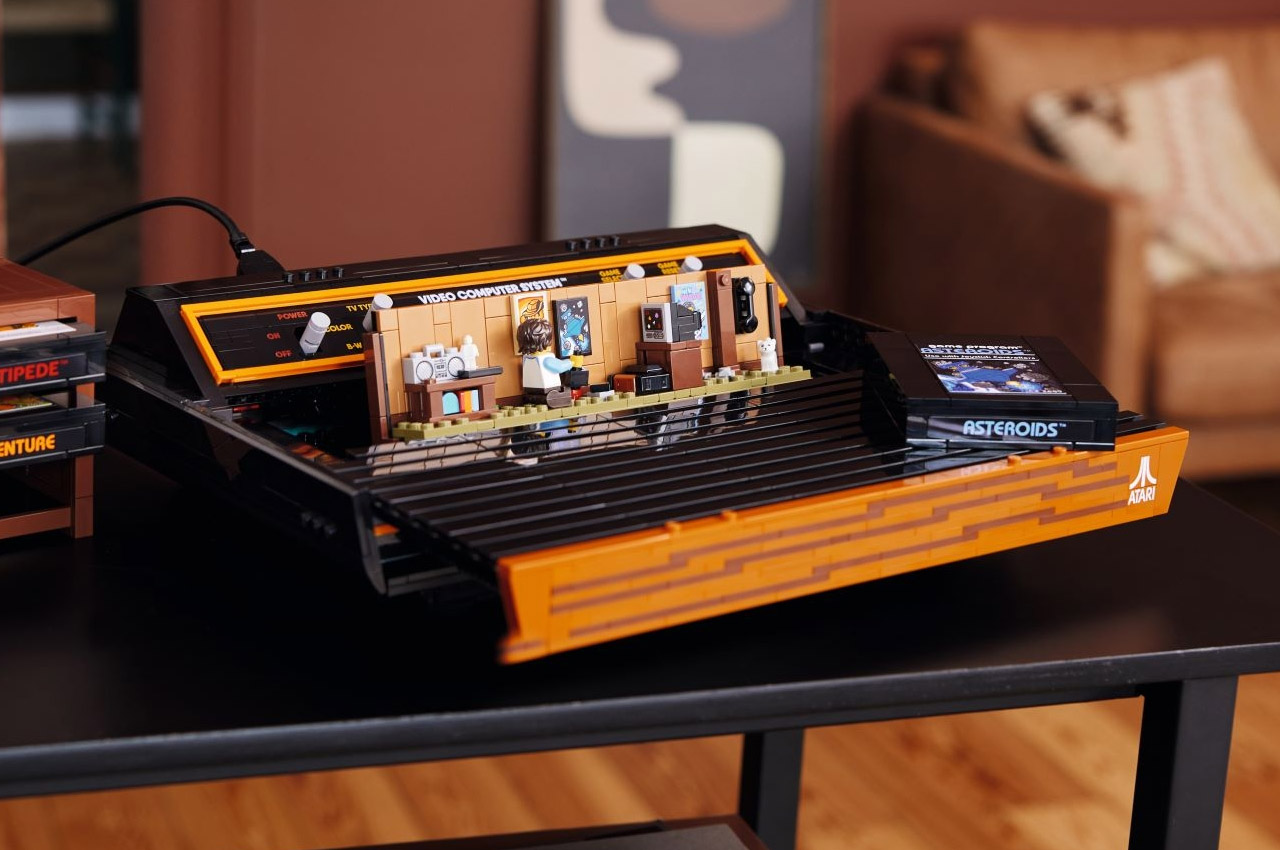 #LEGO recreates life-sized Atari 2600 gaming console to revive nostalgic memories