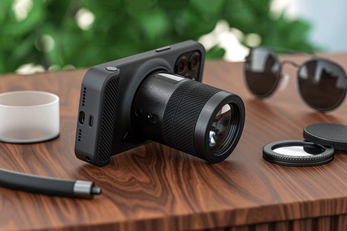 MagSafe camera lens concept turns your iPhone 13 into a professional mirrorless camera