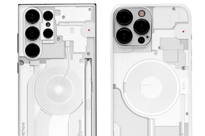Make your iPhone 13 Max Pro or Galaxy S22 Ultra to look like Nothing Phone (1) for a change