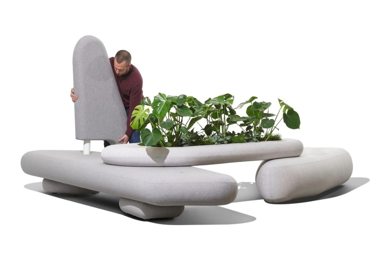 #Modular couch brings comfort, calm to waiting spaces