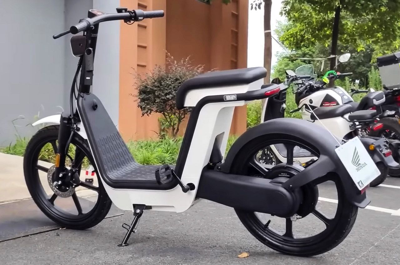 #MUJI Honda MS 01 electric bike is a no-nonsense urban commuter for minimalists