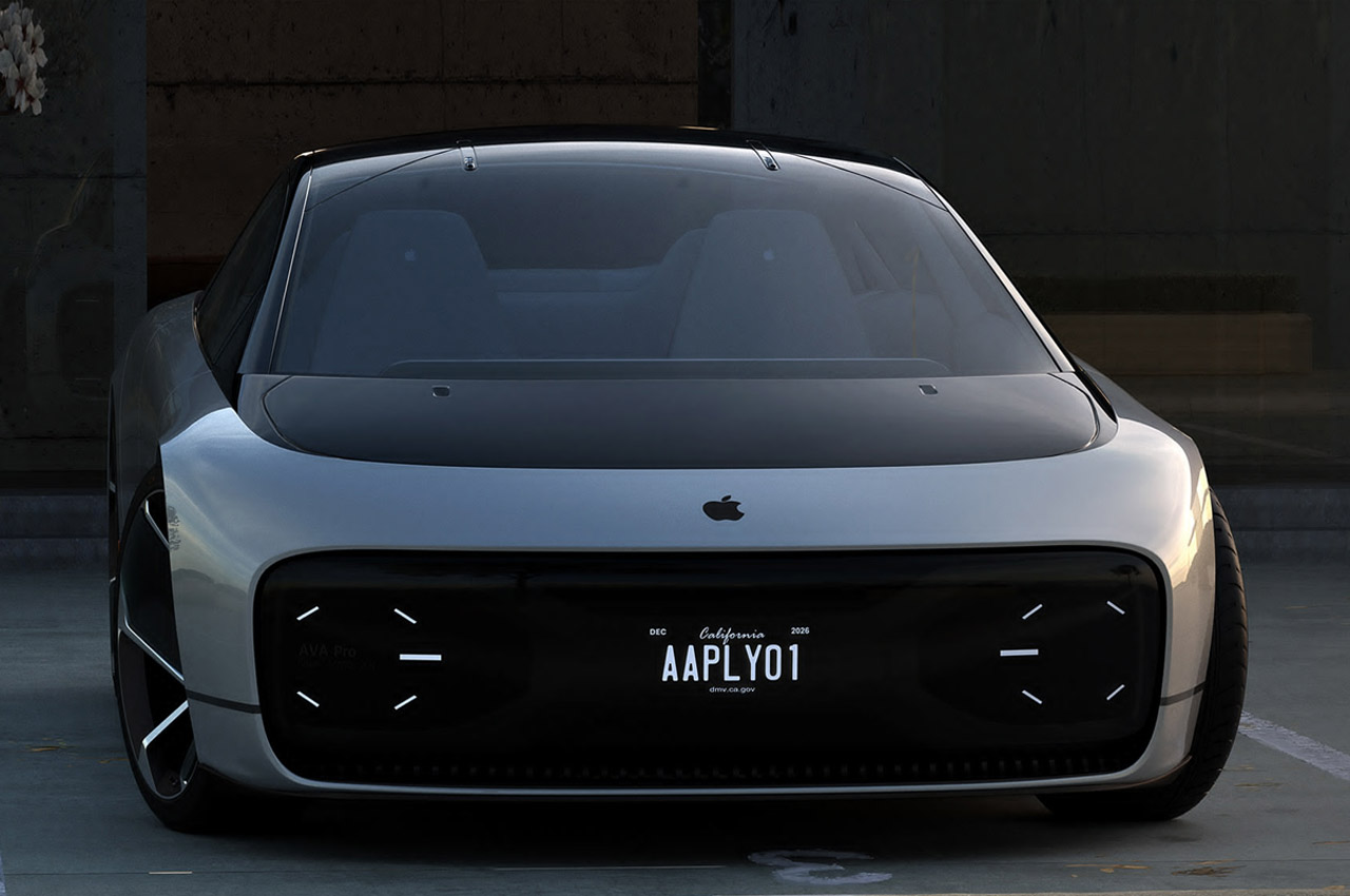 #This Apple Car sedan gets 180-degree panoramic roof + flowing aerodynamic silhouette