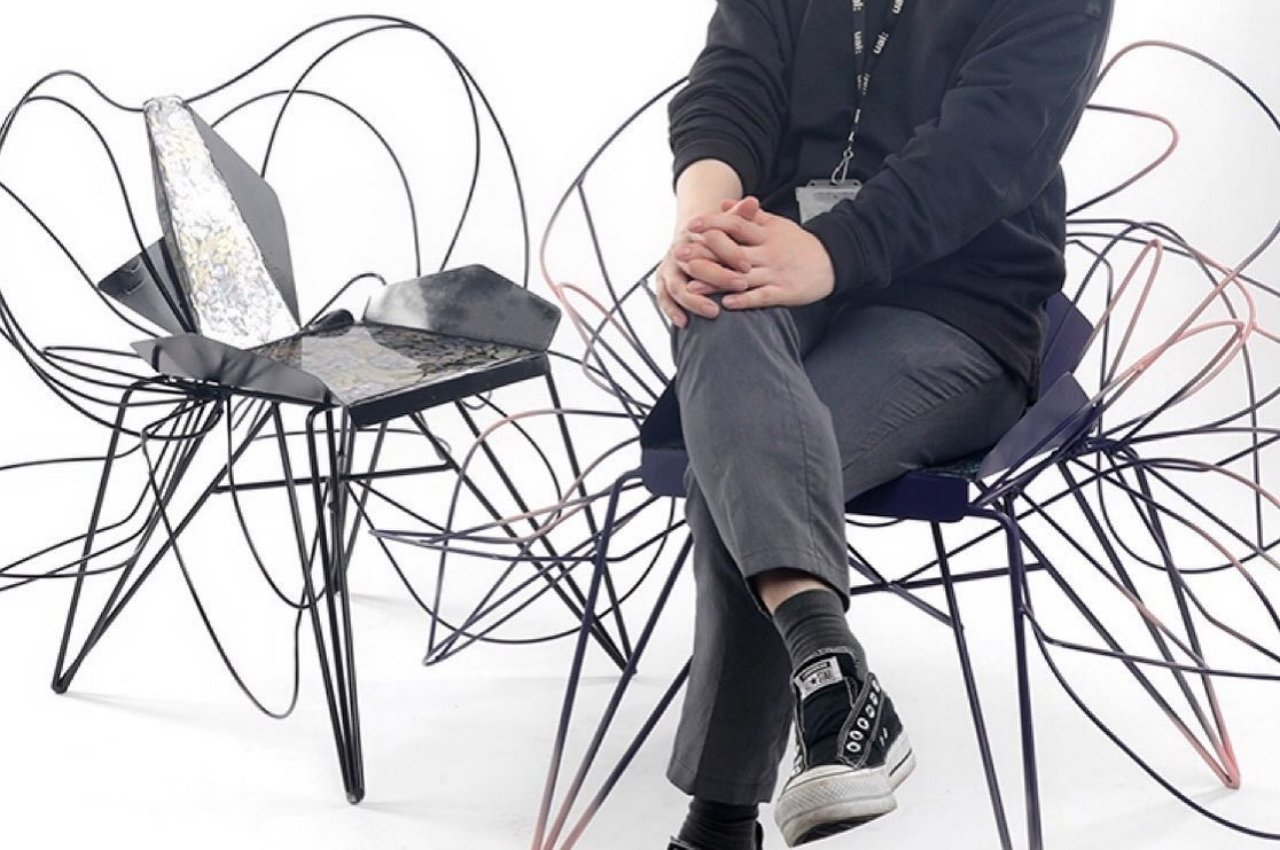 #This eerie artistic chair is inspired by one of the gentlest creatures in the world