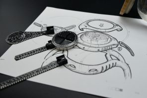 This quirky contraption is a non-perforating compass that does more than draw circles