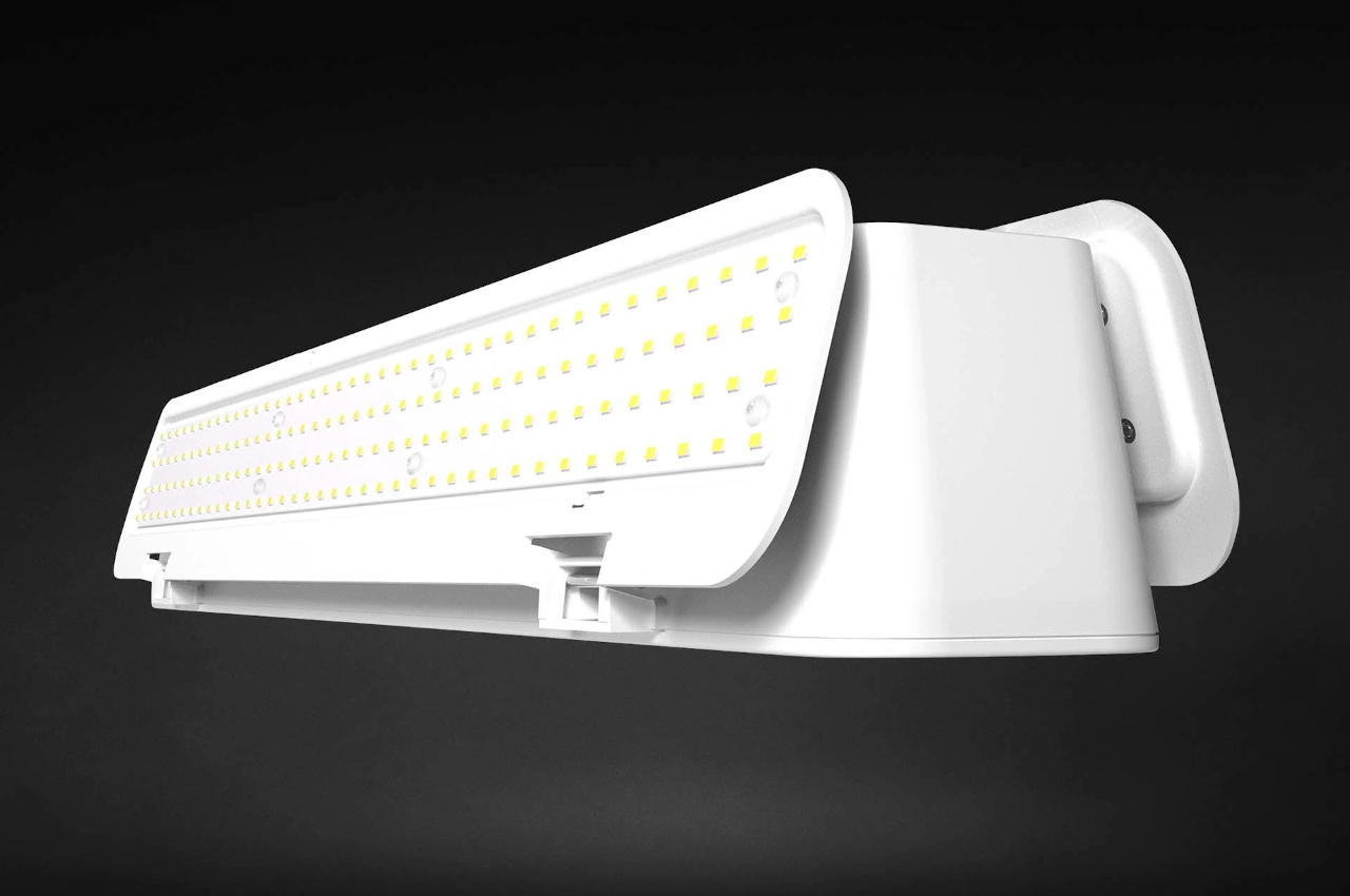 #This spaceship-like device is actually a sustainable high bay light