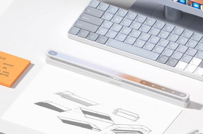 WFH Keyboard with interplay of connection and disconnection is partly entertaining and partly informative