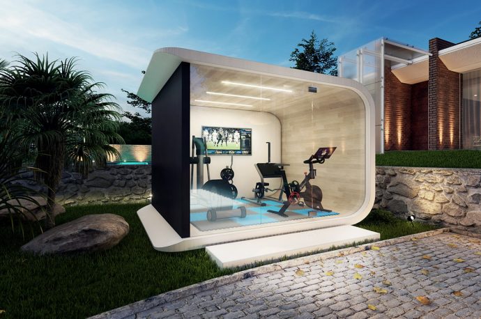 These prefab tiny homes are 3D printed using recycled plastic