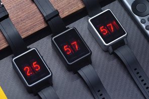 This retro-punk Nixie wristwatch actually uses authentic nixie tubes to tell the time