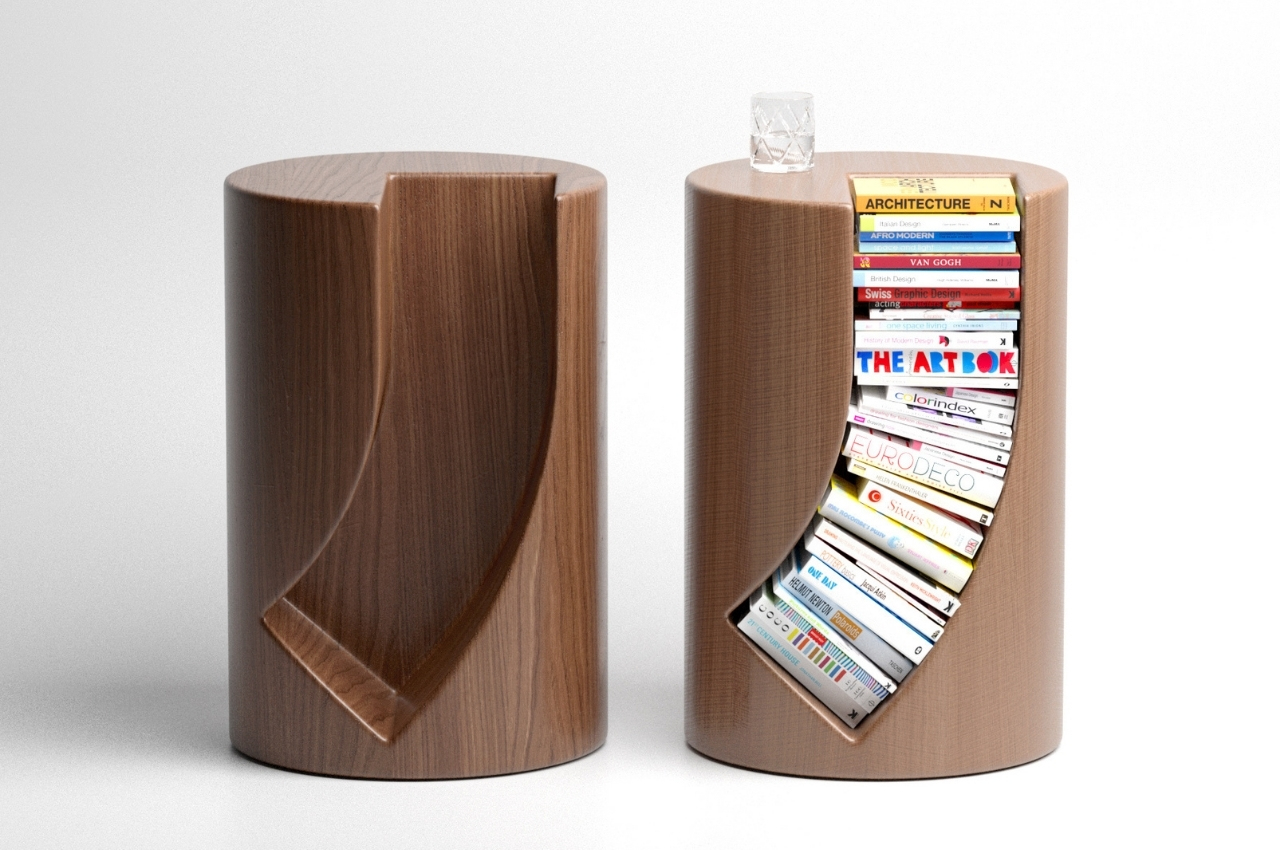 #Bookgroove is a unique bookshelf and side table in one