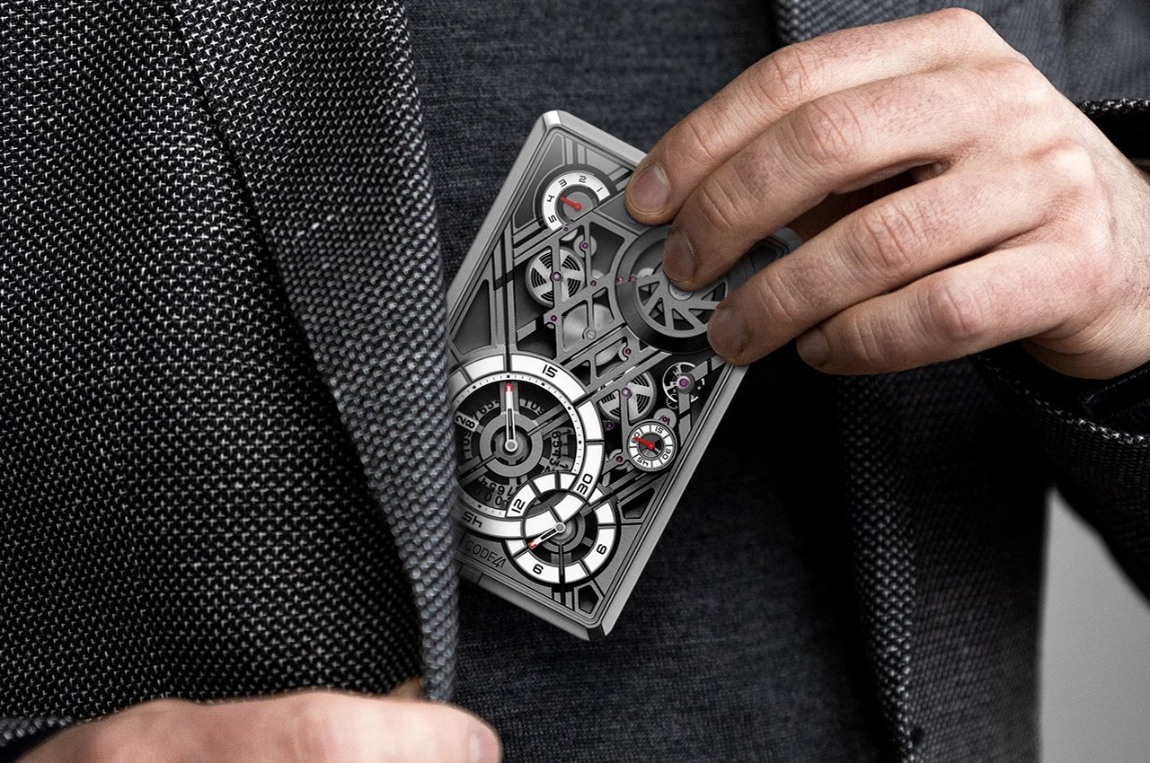 #This skeleton pocket watch is not just a watch, it’s a landscape horological work of art
