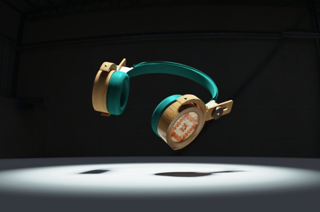#Headphones concept uses bamboo for sustainability