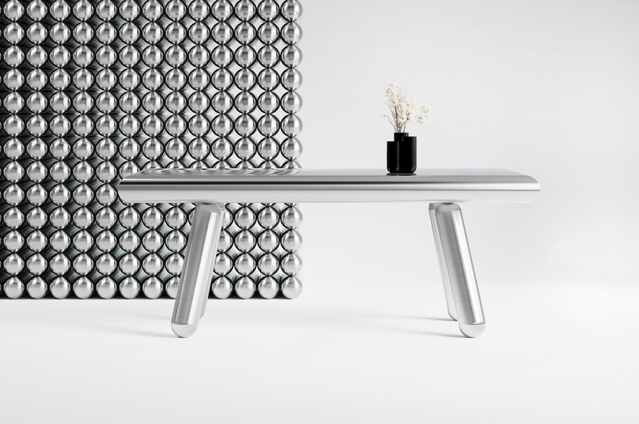 #Koons-inspired dining table adds an element of fun to your meals