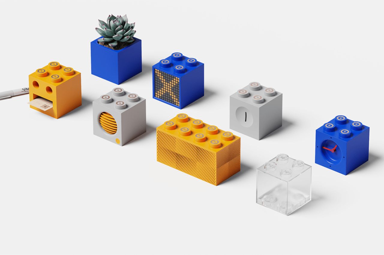#Lego-inspired modular accessories can make your desk fun again
