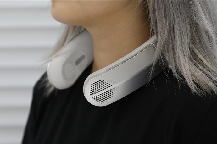 Neckband fan concept wants to keep you cool no matter where you go