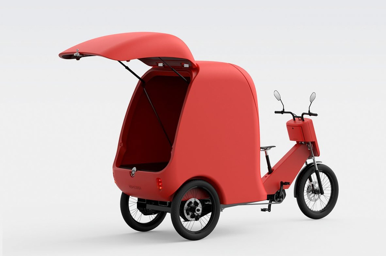 #Pedal-assisted LAMBRO e-bikes are tailored for easy passenger and cargo hauling