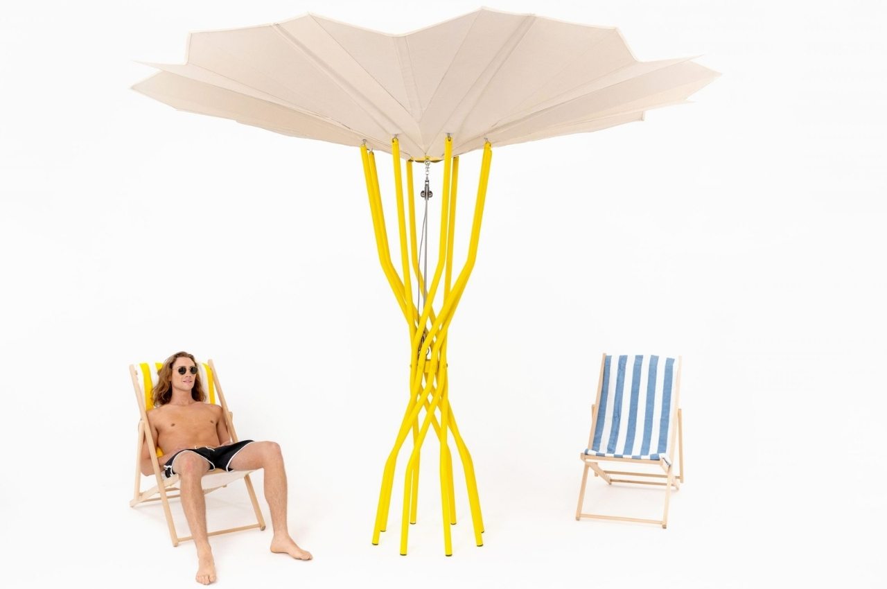 #Solar-powered beach umbrellas can keep your ice cream cold and save the planet