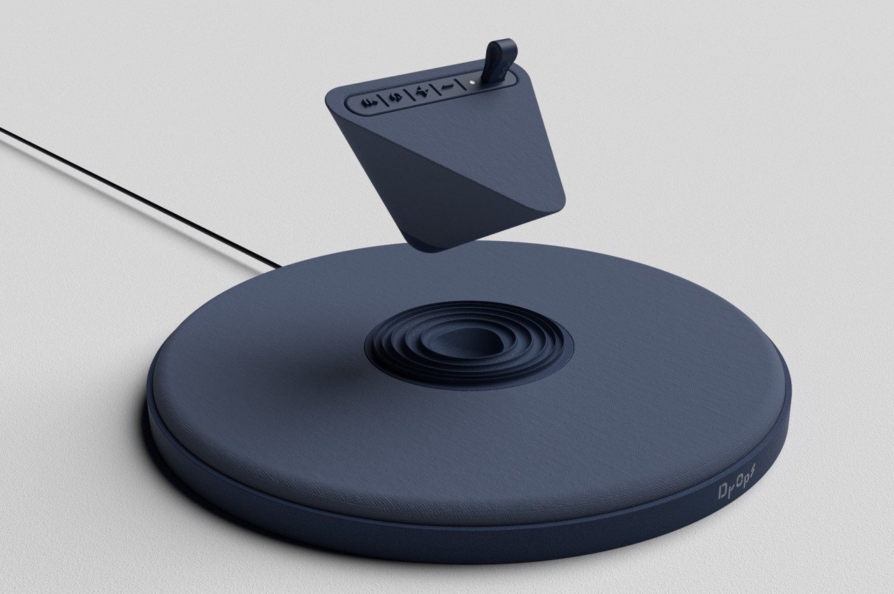 #This Bluetooth speaker and wireless charger is like a piece of sculptural art