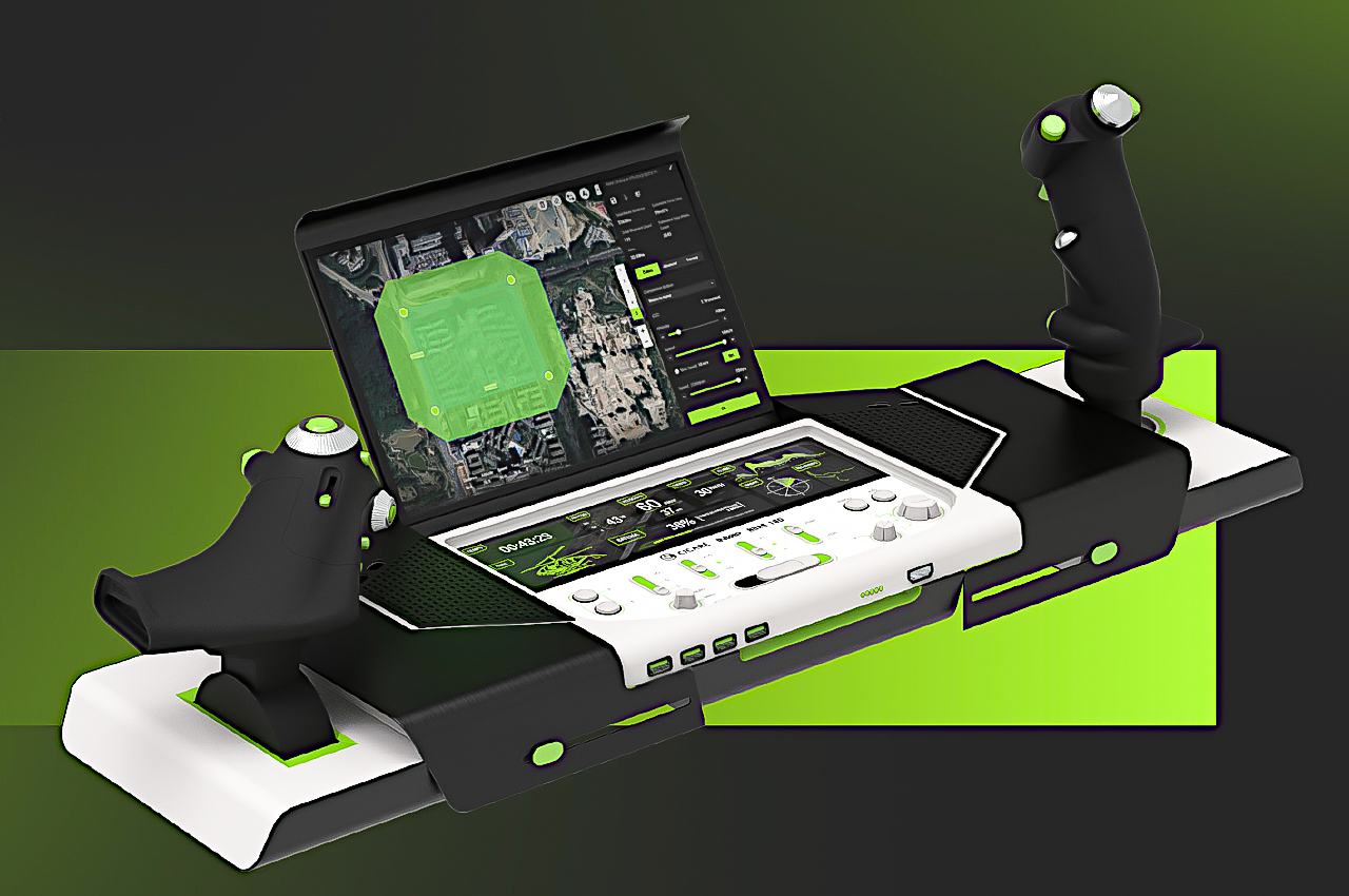 #This drone controller concept will make you feel like an elite agent on a mission