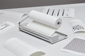 This printer concept saves paper by using a roll instead of sheets